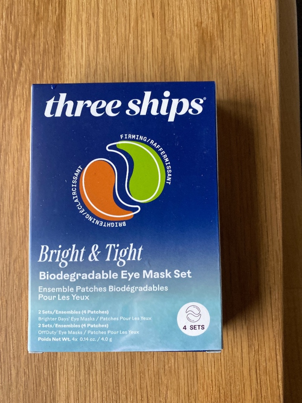 Three ships Eye Mask BNIB